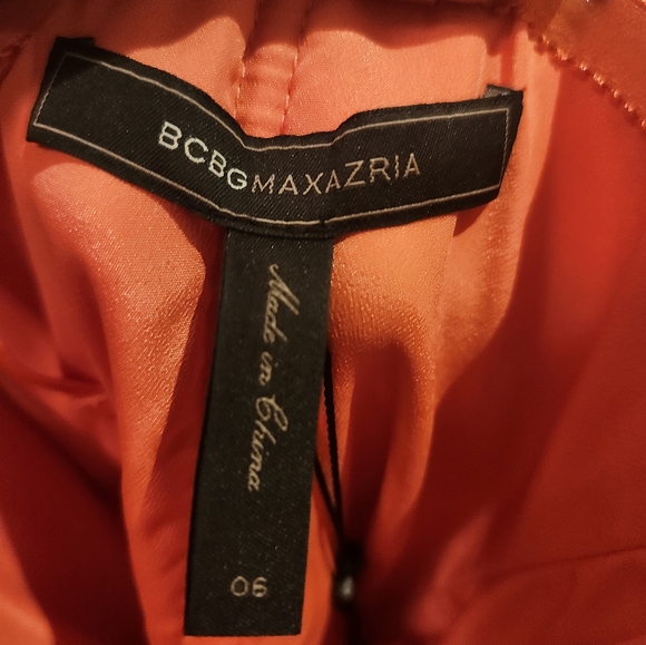 BCBG Max Azaria NWT Strapless Dress Sz 6 - Picture 5 of 7